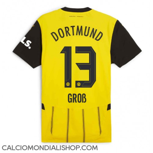 Maglie da calcio Borussia Dortmund Pascal Gross #13 Prima Maglia 2024-25 Manica Corta